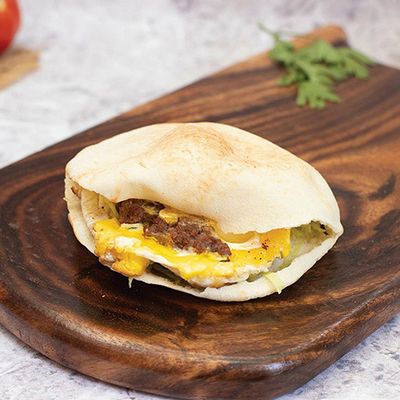 Mesakaa With Egg Sandwich