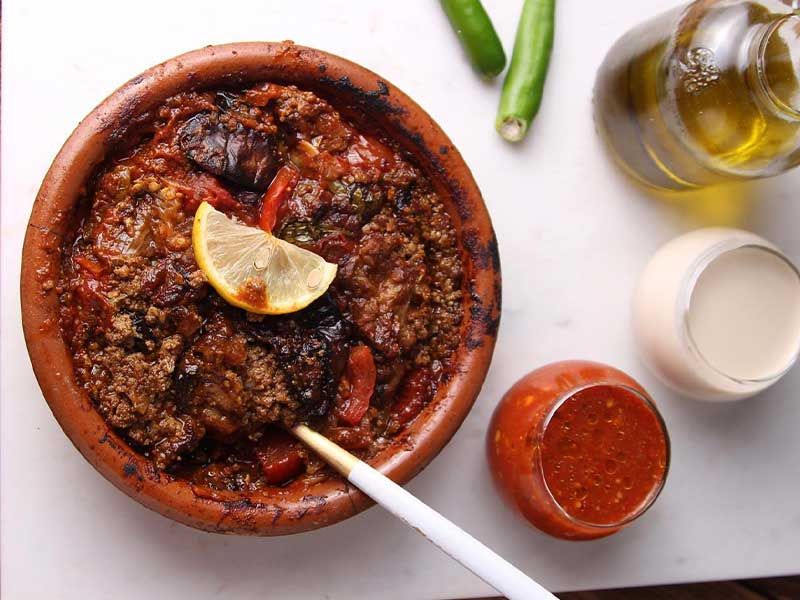 Mesakaa With Minced Meat