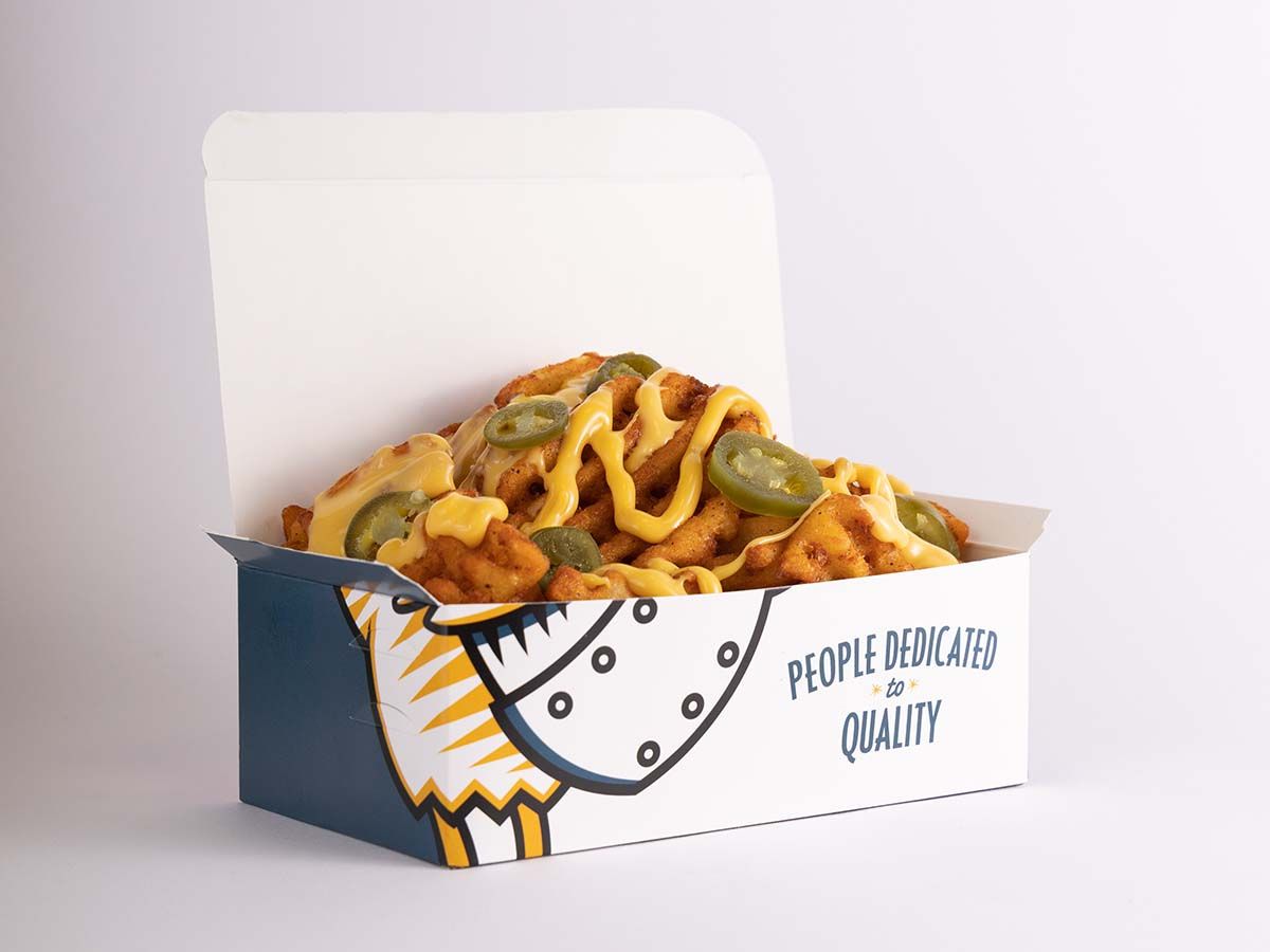 Messy Waffle Fries