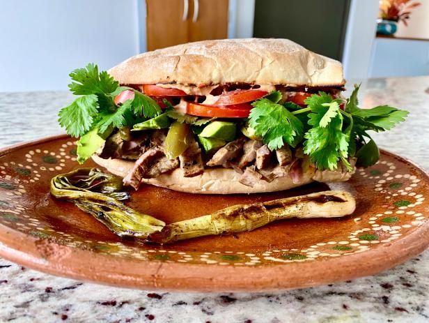 Mexican Beef Sandwich