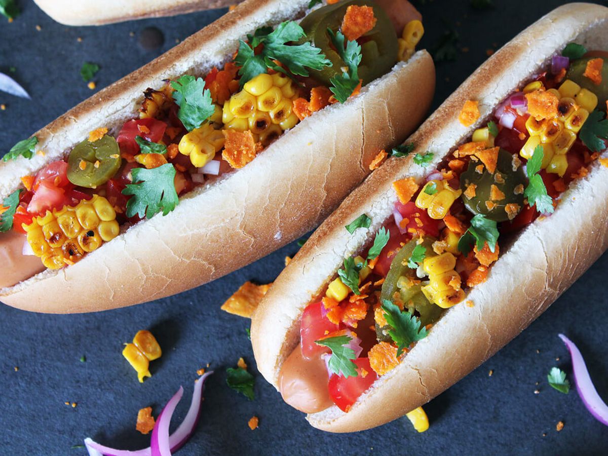 Mexican Hot Dog Sandwich