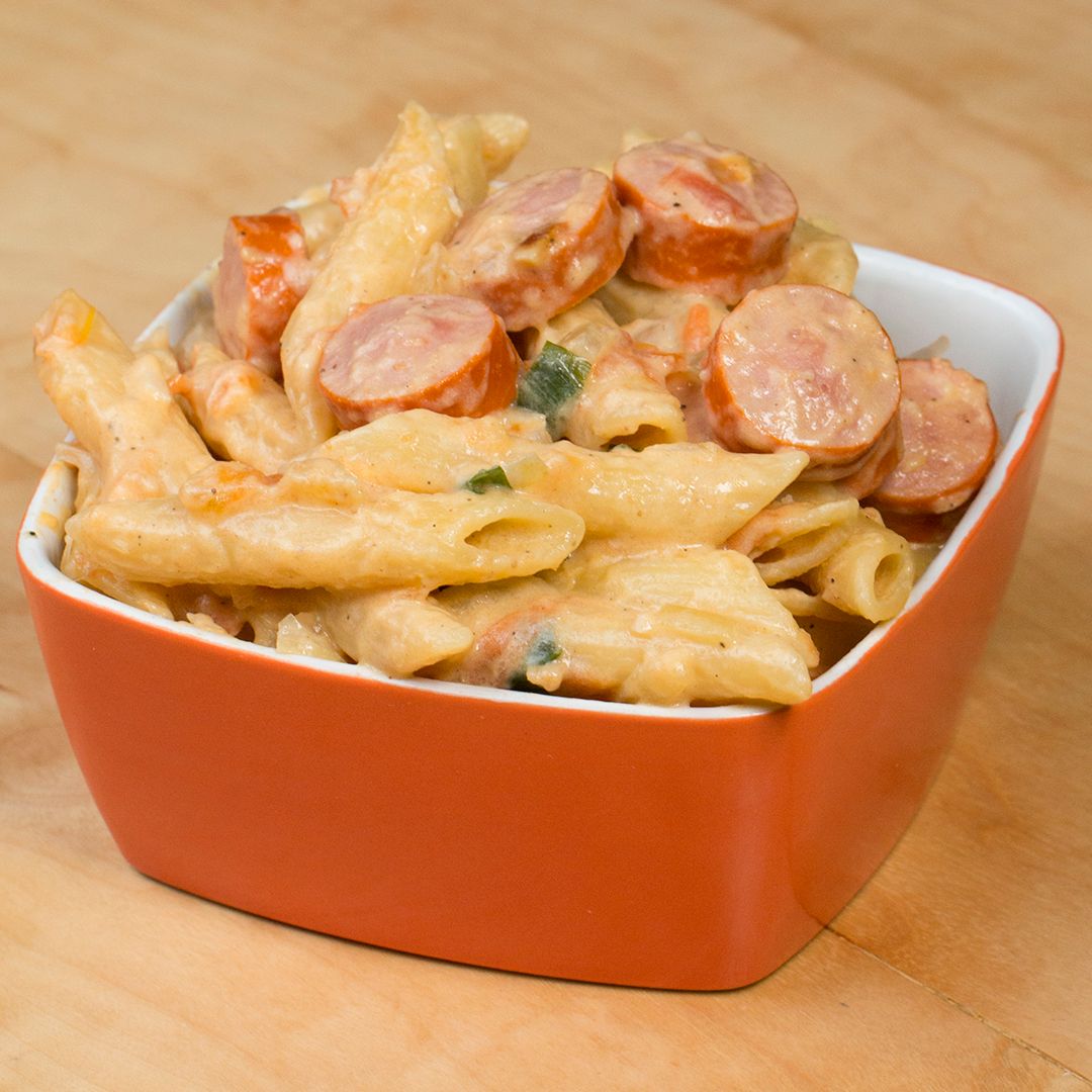 Mexican Hot Dog Pasta