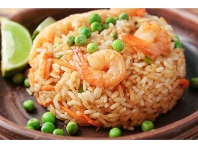 Mexican Rice Shrimp