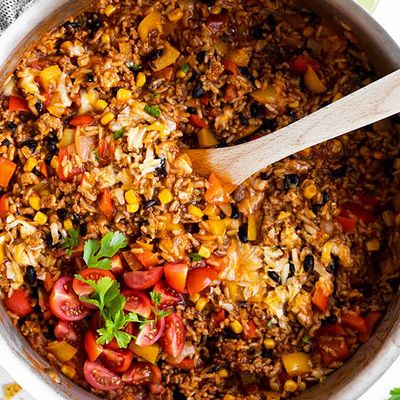 Mexican Rice With Beef