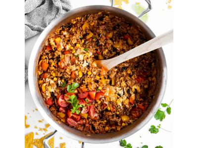 Mexican Rice With Meat