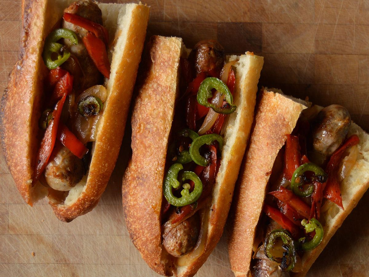 Mexicano sausage Lux sandwich