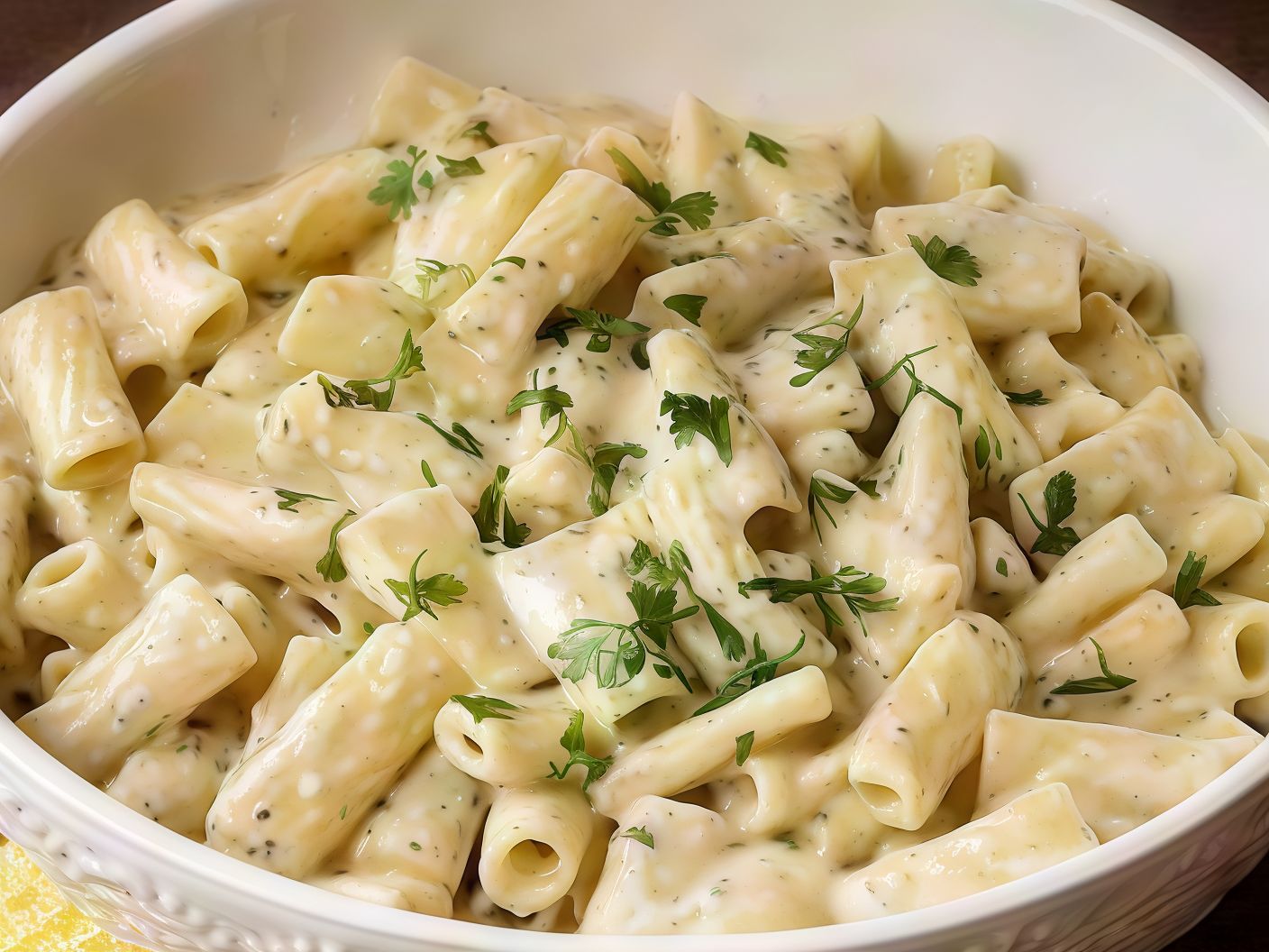 Miami white sauce pasta