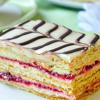 Milk Jam Mille-feuille