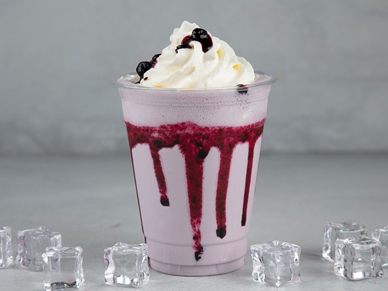 Blueberry Milkshake