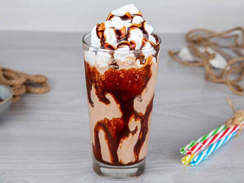 Nutella Chocolate Milkshake
