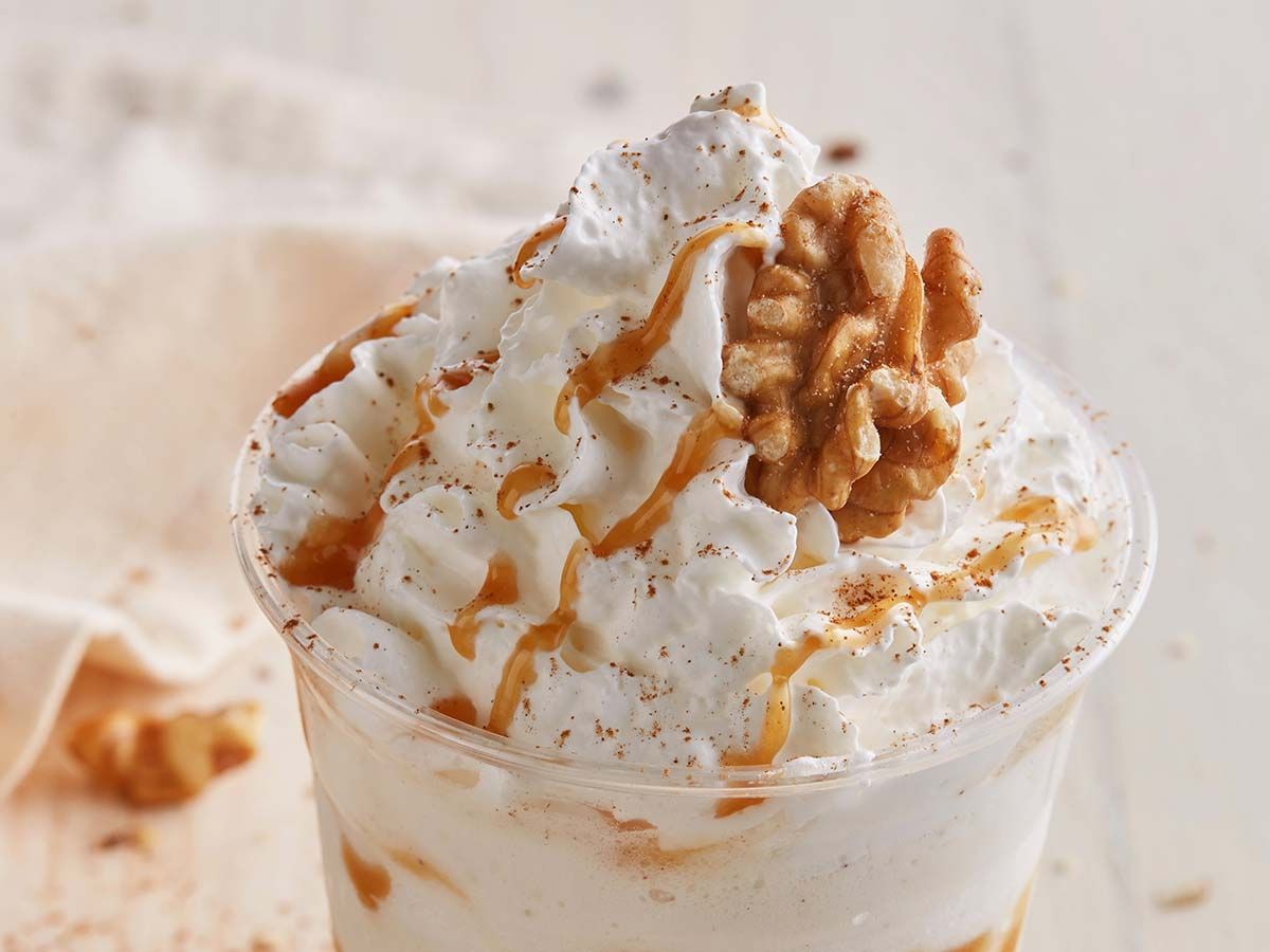 Caramel milkshake