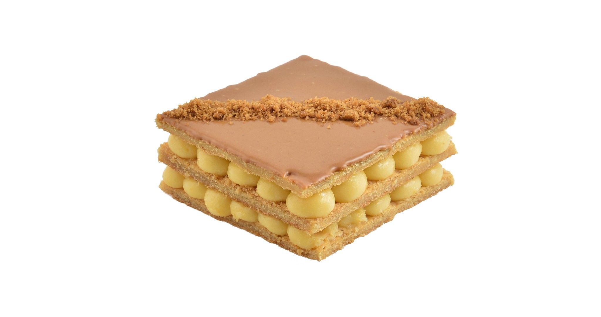 Millefeuille gateau lotus
