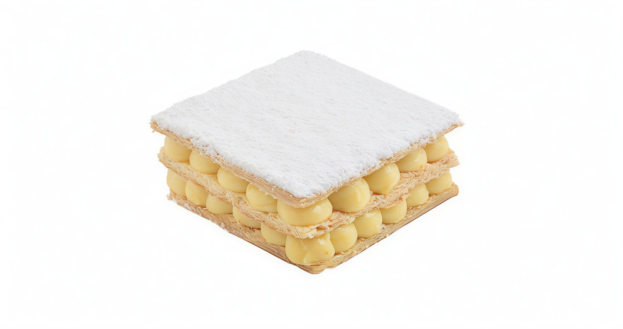 Millefeuille sugar gateau