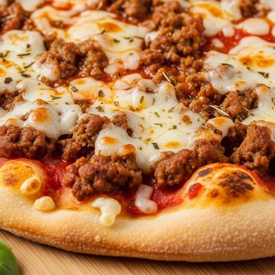 Minced Meat Pizza