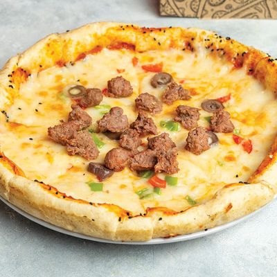Minced Meat pizza