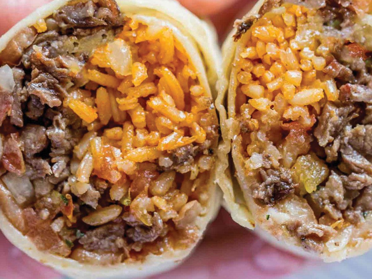 Minced Meat Burrito