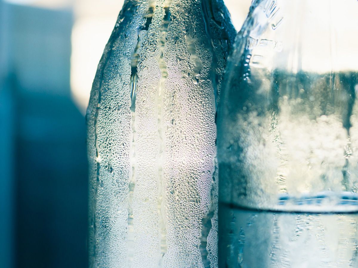 Small mineral water