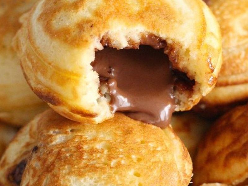 Mini Nutella Chocolate Pancake