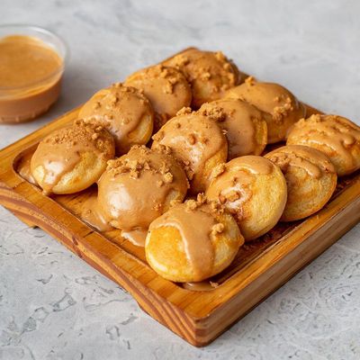 Lotus mini pancakes