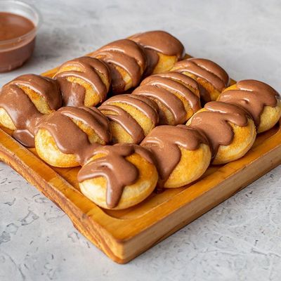Nutella mini pancakes