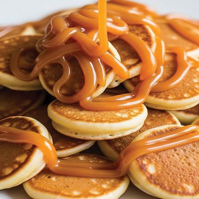 Mini Pancakes caramel