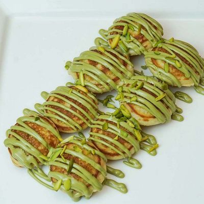 Mini Pistachio Pancake 8 Pieces