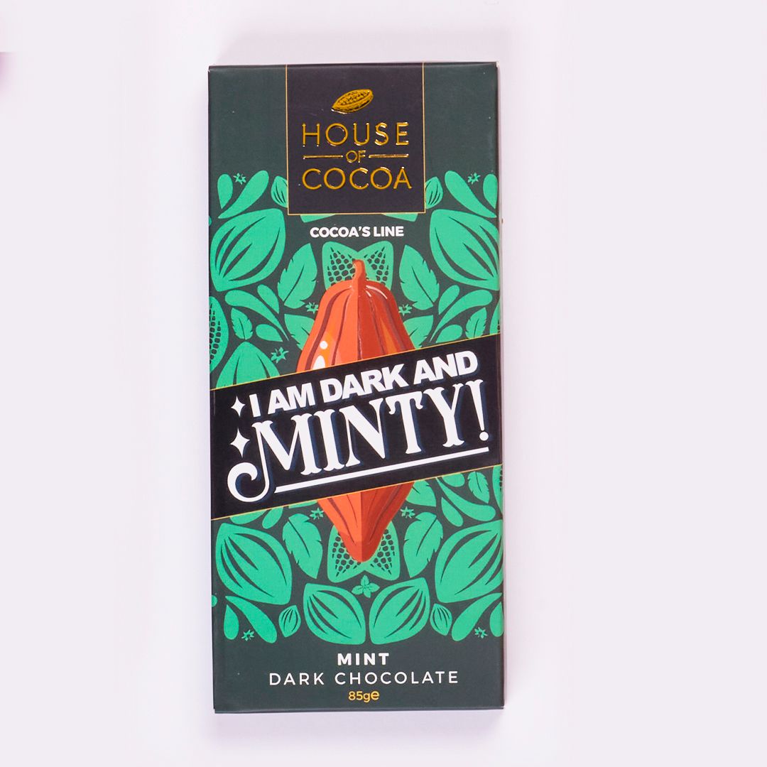 Mint Dark Chocolate Bar 85 Gm