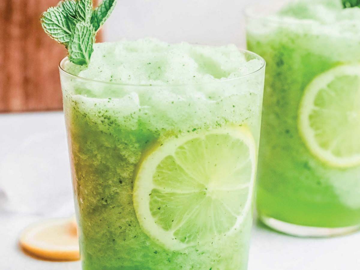 Mint lemon juice