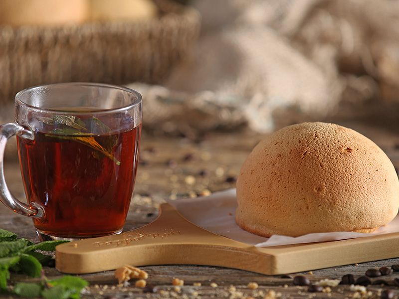 Mint Tea With Bun