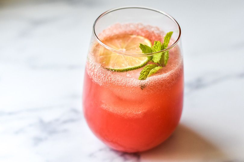 Fresh Mint Watermelon Juice