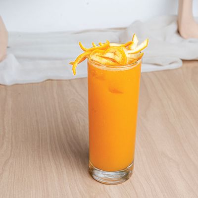 Orange With Beet Fresh Juice