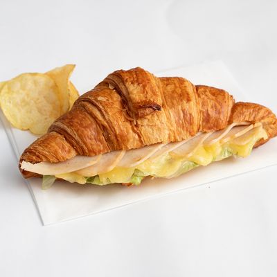 Smoked Turkey and Cheddar Croissant