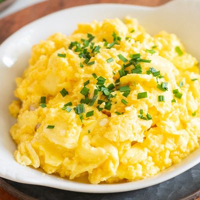 Eggs mix cheese