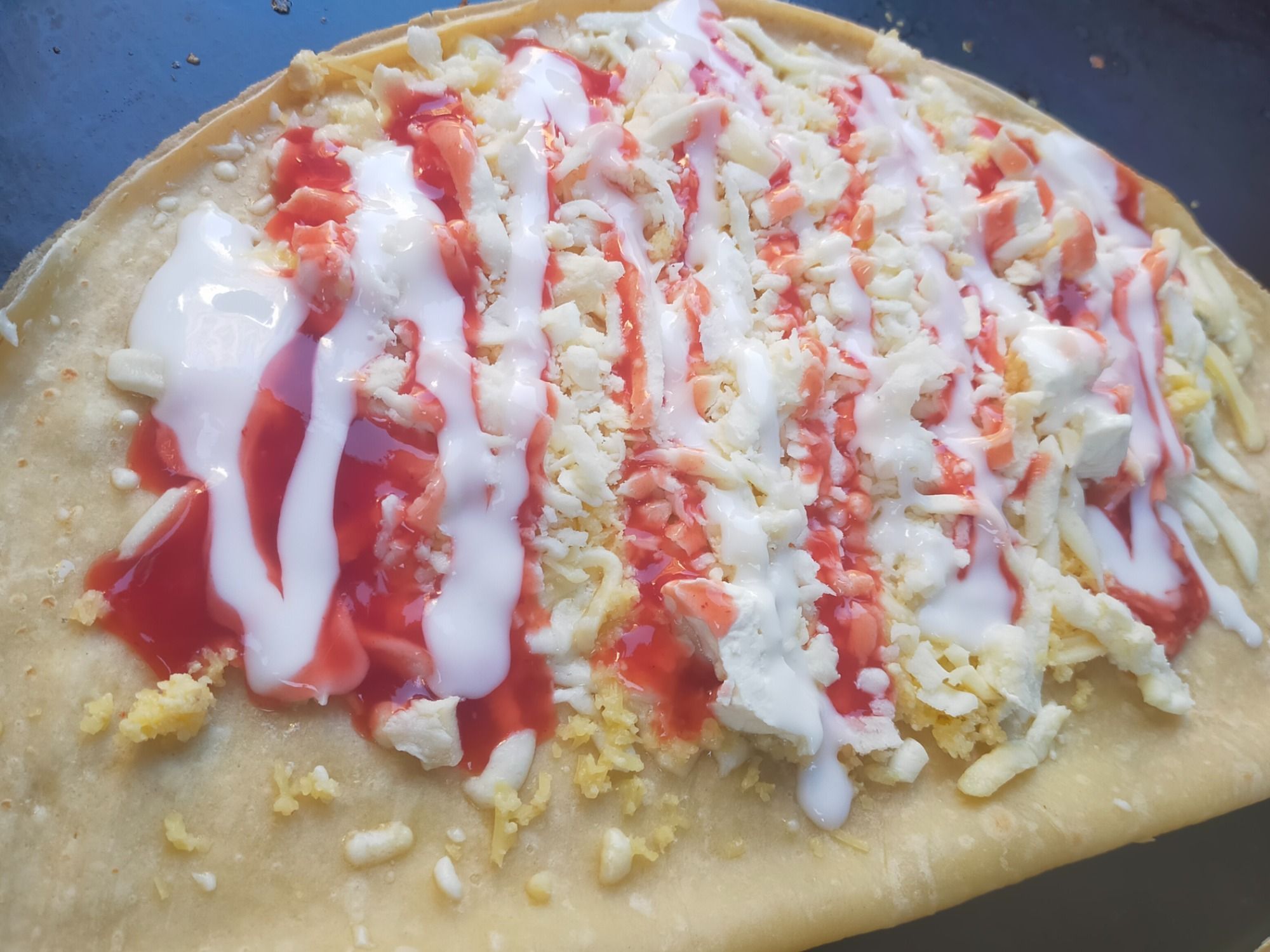 Mix Cheese Crepe