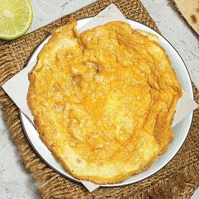 Mix Cheese Omelet Dish