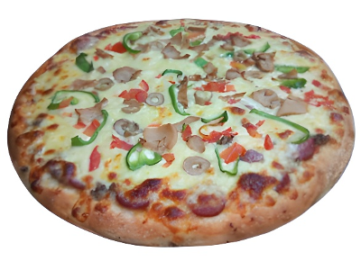 Mix Cheese Oriental Pizza