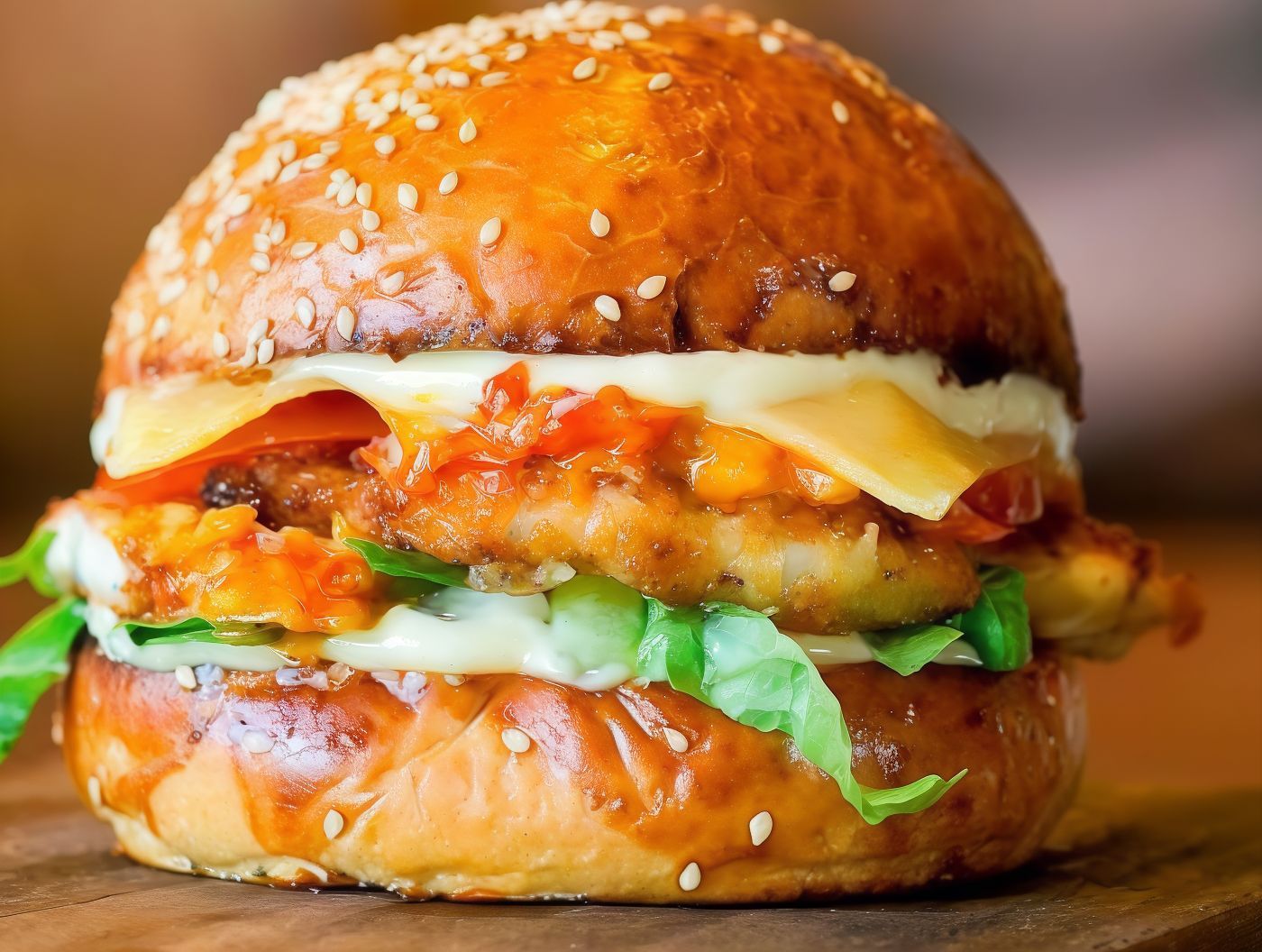 Mix Chicken Burger