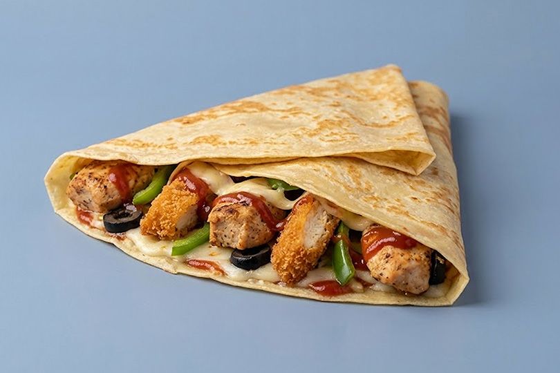 Chicken Mix Crepe