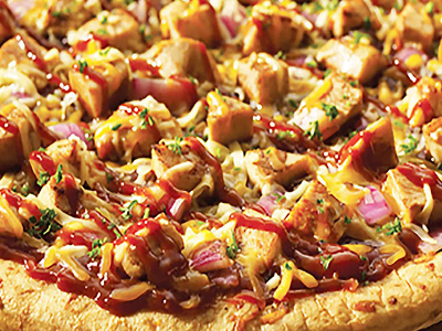 Mix Chicken Oriental Pizza