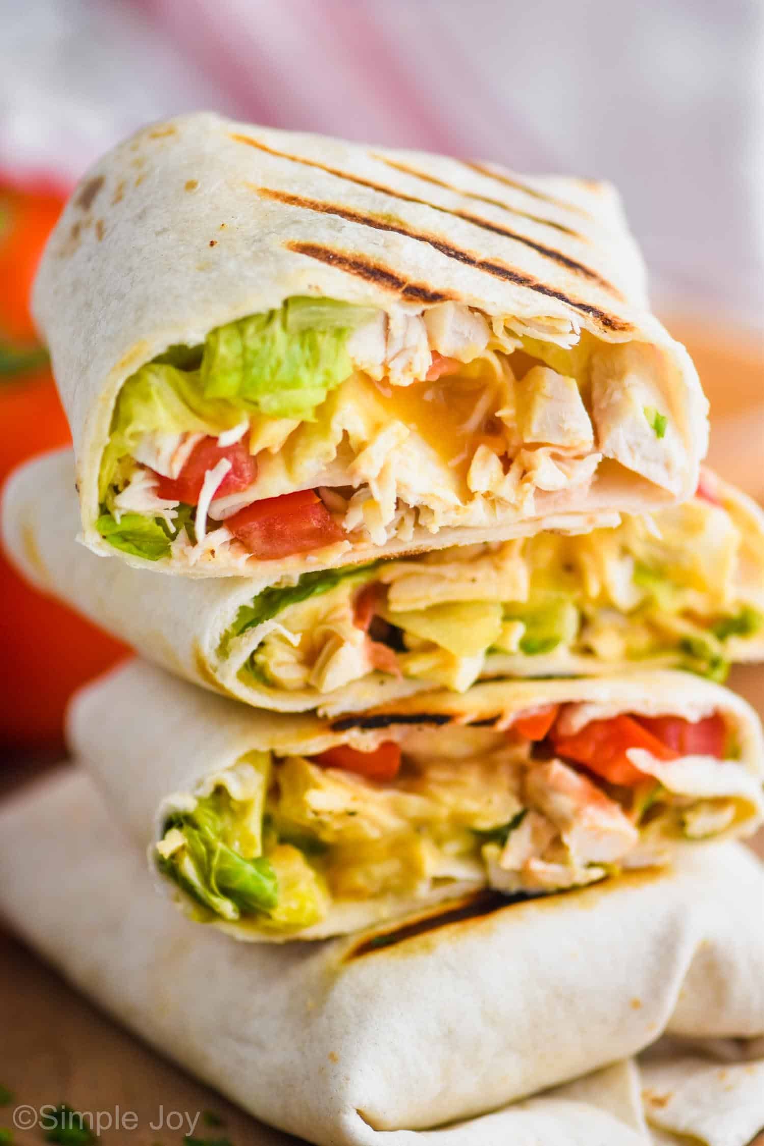 Mix Chicken Wrap