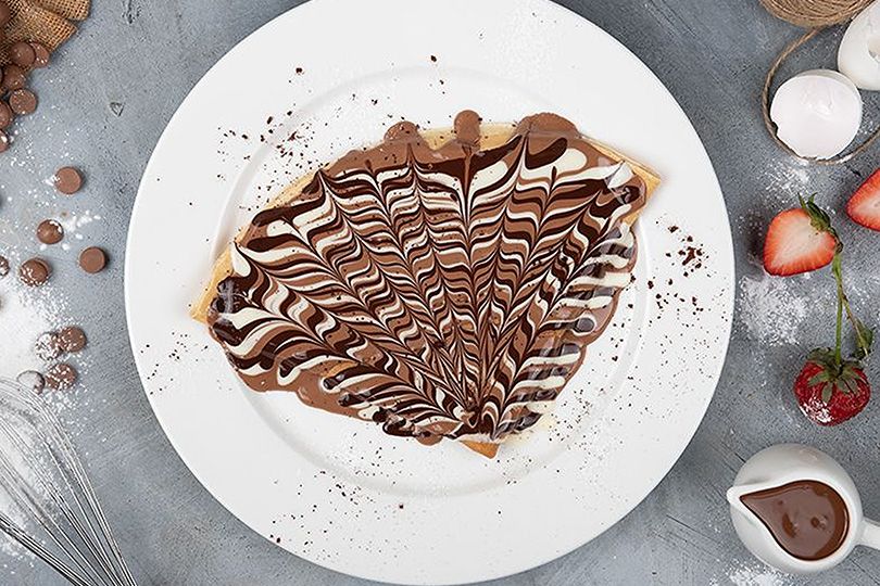 Mixed Chocolate Crepe