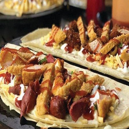 Mix Chicken Crepe