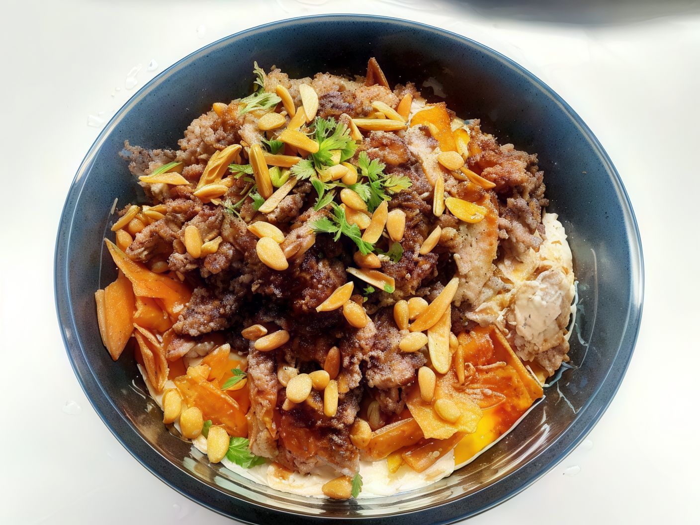 Mix Crispy And Shawerma Fatteh