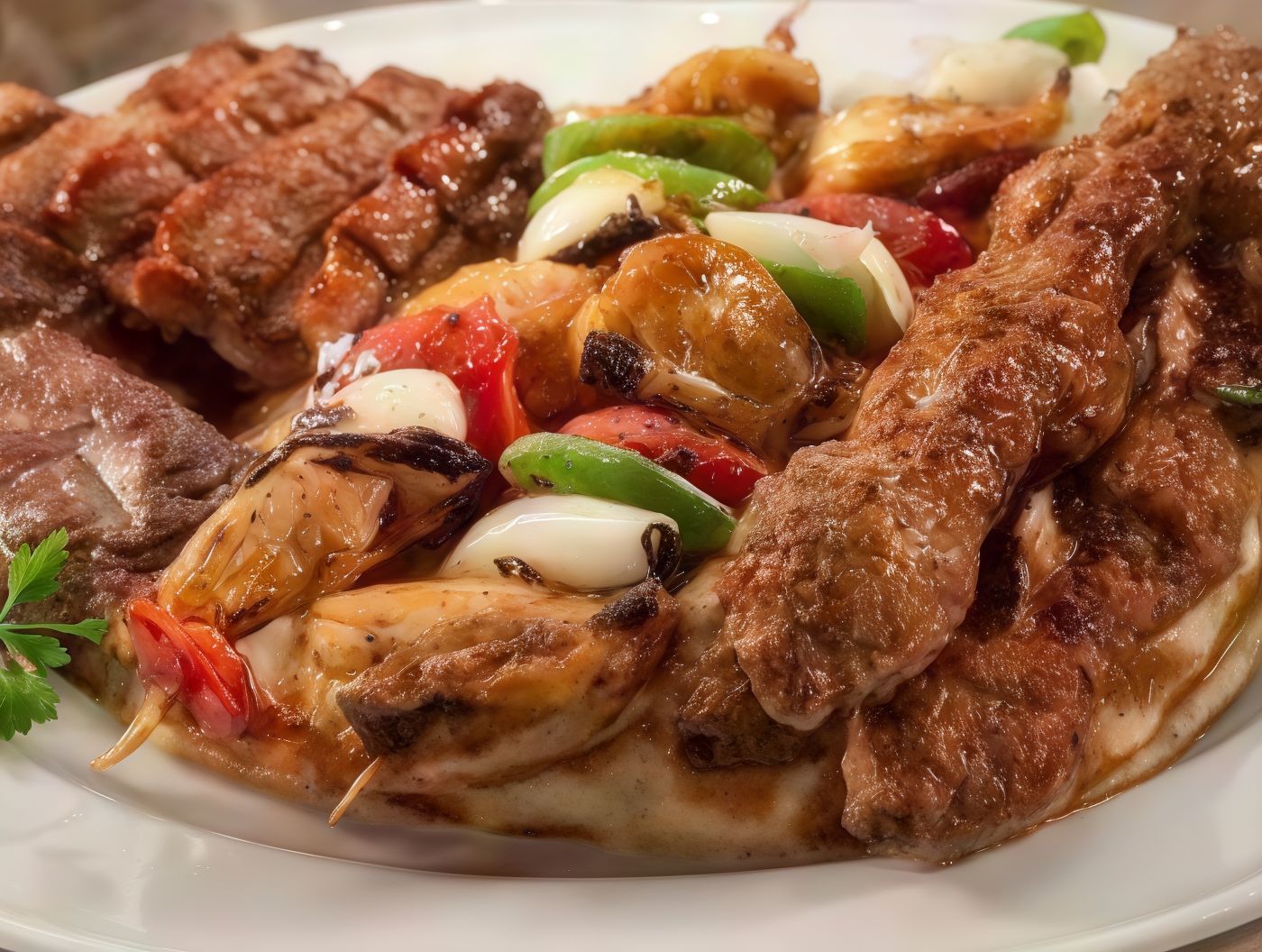 Mix grill dish