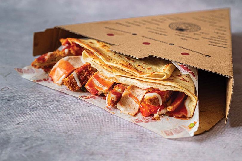 Mix Grill Chicken Crepe