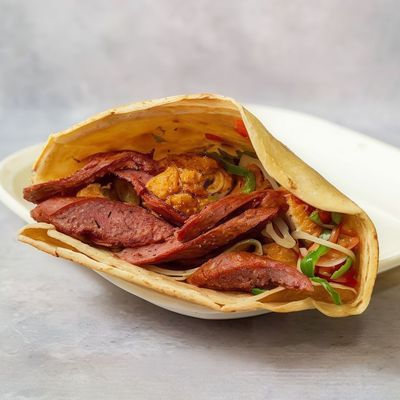 Mix Chicken Pane with Burger