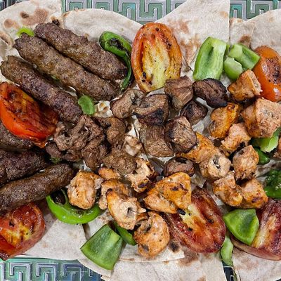 Grilled Mixed Grill Dish