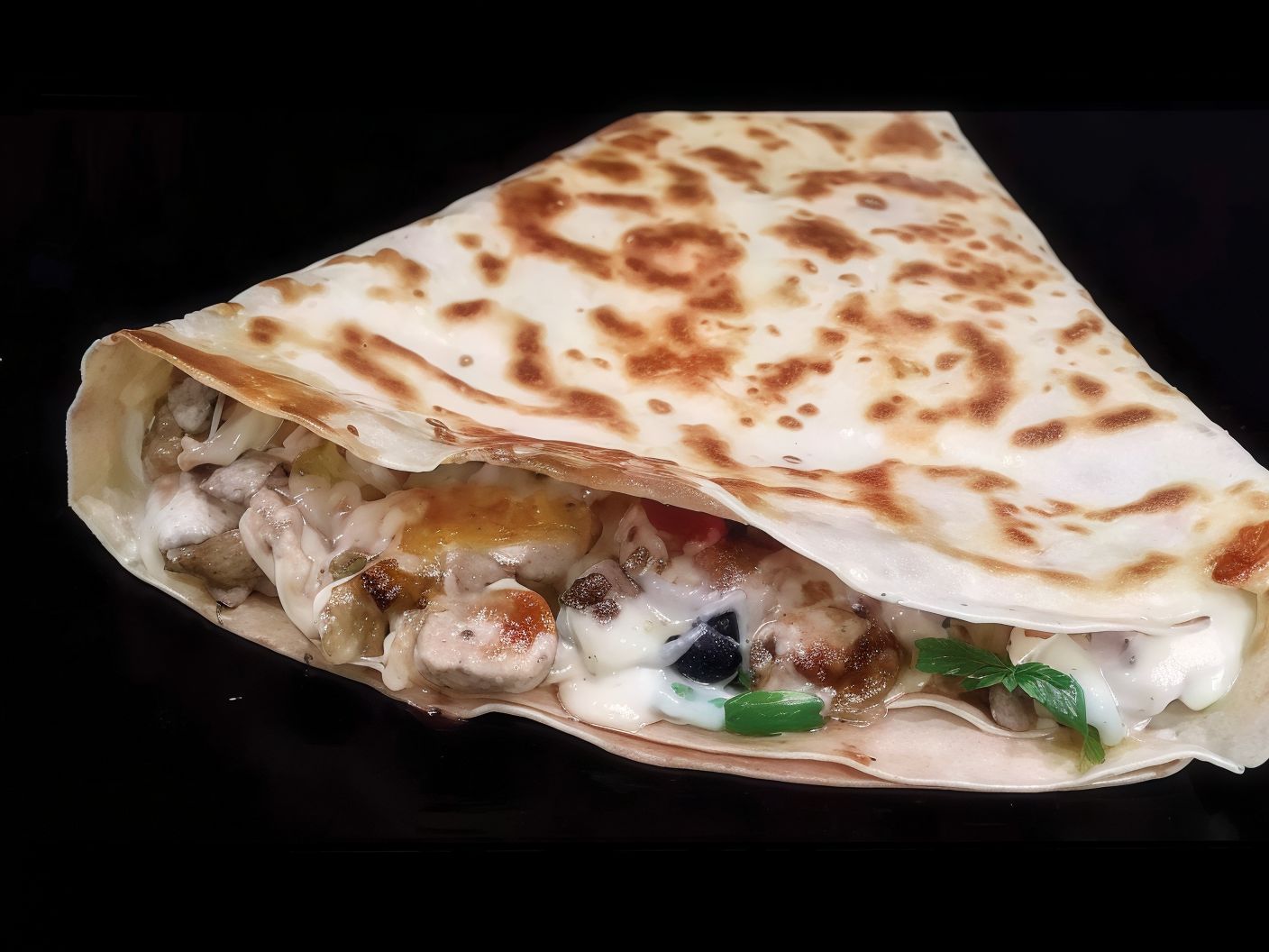 Mix Meat Crepe