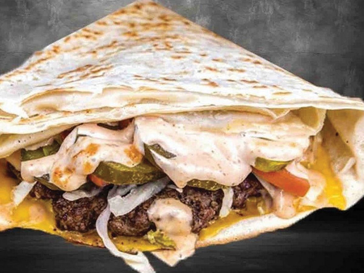 Mix meat crepe