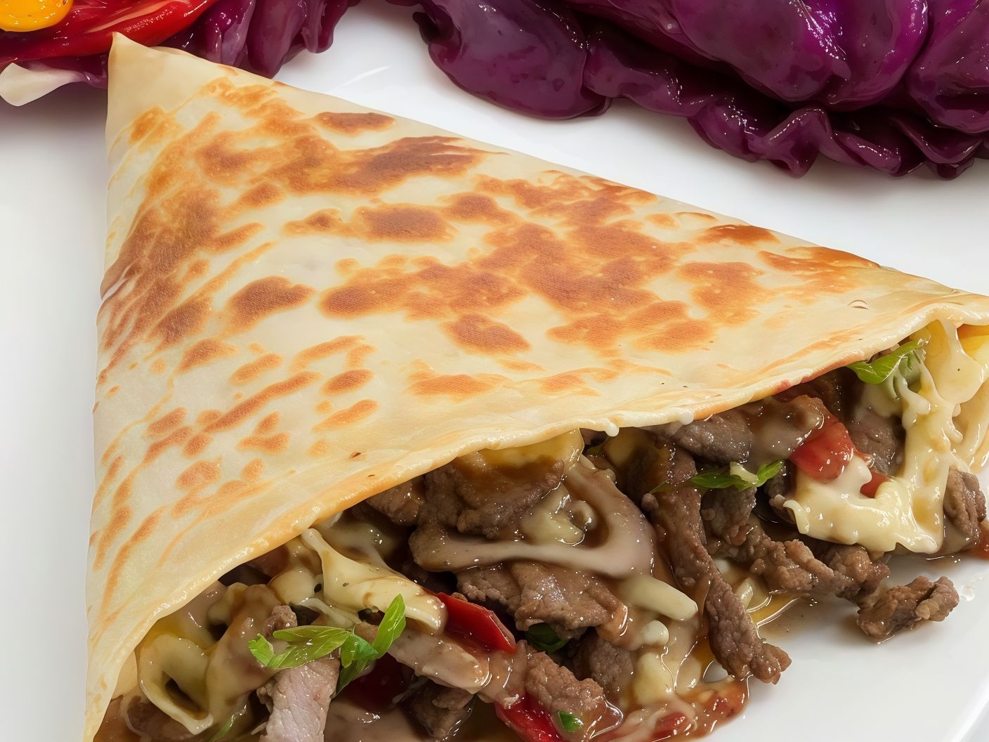 Meat Mix Crepe